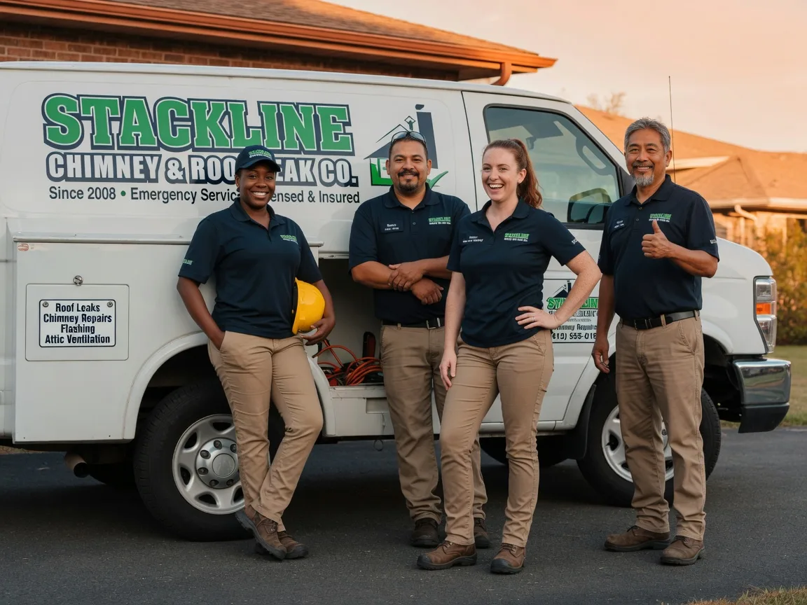 Chimney flashing repair company in Litchfield, ME